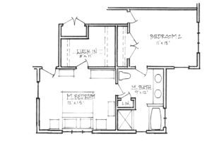 schematic design bedroom option